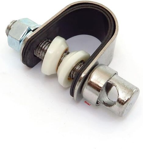 Universal Motorcycle Handlebar Mirror Clamp 7/8" / 1" - Fits Honda Kawasaki Suzuki Yamaha in Saudi Arabia
