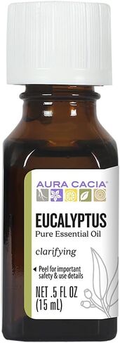 Aura Cacia 100 ٪ الزيوت الأساسية النقية - الأوكالبتوس - 0.5 أوقية in Saudi Arabia