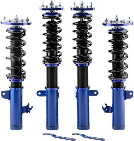 maXpeedingrods Coilovers for Toyota Camry 1992-2001, for Toyota Avalon 1995-2003, Solara 1999-2003, for Lexus ES300 1992-2001, Height Adjustable Coilovers Suspension Kit, Lowering Kit Blue in Saudi Arabia