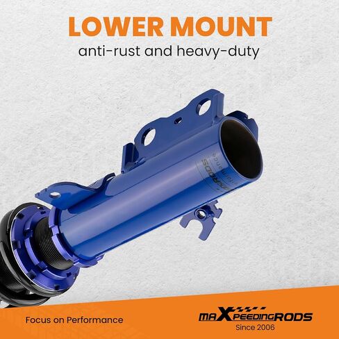 maXpeedingrods Coilovers for Toyota Camry 1992-2001, for Toyota Avalon 1995-2003, Solara 1999-2003, for Lexus ES300 1992-2001, Height Adjustable Coilovers Suspension Kit, Lowering Kit Blue in Saudi Arabia