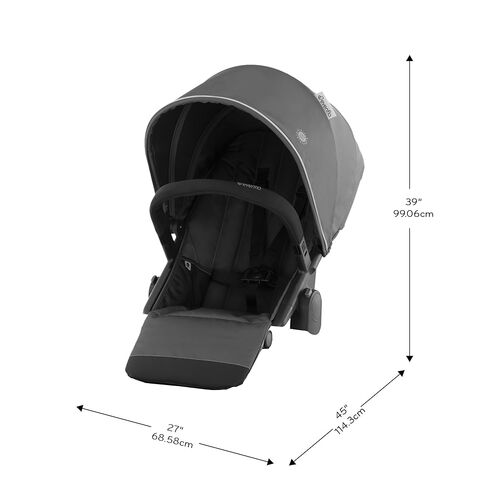 Evenflo Pivot Xplore Stroller Wagon Second (Windsor Gray) in Kuwait