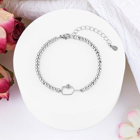Gifts for Pickleball Lovers, Soccer/Baseball/Pickleball Bracelet Pickleball Stuff Jewelry Birthday Gifts for Women Men Teens Players in Kuwait