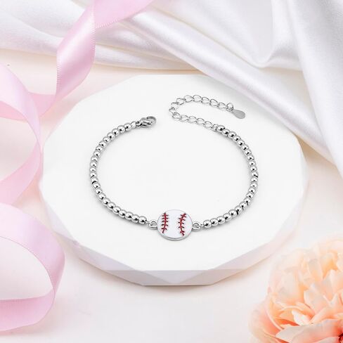 Gifts for Pickleball Lovers, Soccer/Baseball/Pickleball Bracelet Pickleball Stuff Jewelry Birthday Gifts for Women Men Teens Players in Kuwait