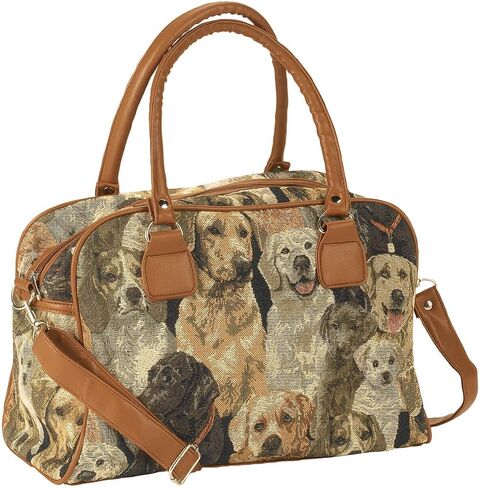 Animal Tapestry Barrel Handbag in Saudi Arabia