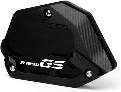 Motorcycle Side Stand Extension Kickstand Plate Compatible With BMW R1250GS Rallye HP 2018-2023 (Low suspension) | Foot Pad Support R 1250 GS R 1250GS R1250 GS Accessories (blue) in Saudi Arabia