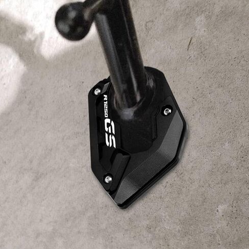 Motorcycle Side Stand Extension Kickstand Plate Compatible With BMW R1250GS Rallye HP 2018-2023 (Low suspension) | Foot Pad Support R 1250 GS R 1250GS R1250 GS Accessories (blue) in Saudi Arabia