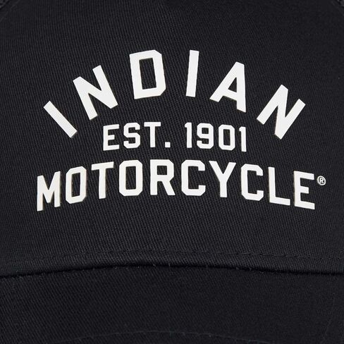 Indian Motorcycle IM Trucker Cap, Black in Saudi Arabia
