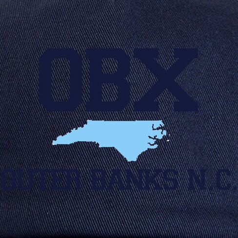 CafePress Outer Banks NC Map Design Cap Adjustable Baseball Cap in Saudi Arabia