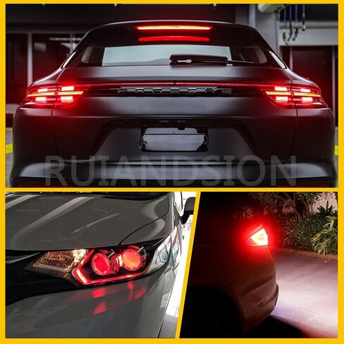 Ruiandsion 1157 2357 2057 7528 1034 BAY15D LED LED LED LID LIDER LIGH in Saudi Arabia