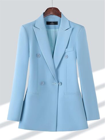 Blazers for Women Fashion Long Sleeves Spring Office Lady Coat in Saudi Arabia