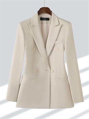 Blazers for Women Fashion Long Sleeves Spring Office Lady Coat in Saudi Arabia