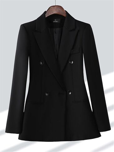 Blazers for Women Fashion Long Sleeves Spring Office Lady Coat in Saudi Arabia