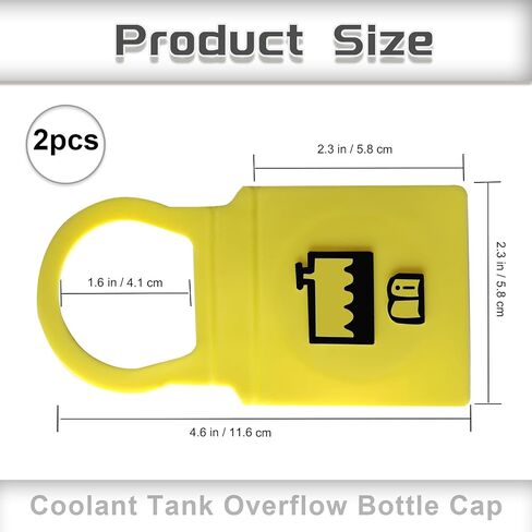 2PCS CARDAY CORKANT CORPSOIR CAPS ، استبدال قبعة سائل التبريد 55111074AA ، 55111074AB ، 52079331 ، 54201 ، متوافق مع Chrysler/Dodge/JP/R-AM in Saudi Arabia
