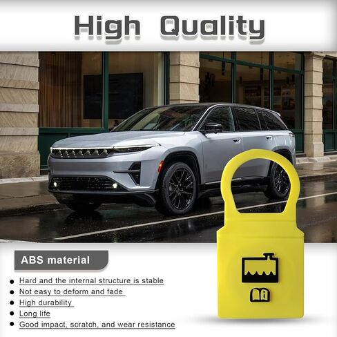 2PCS CARDAY CORKANT CORPSOIR CAPS ، استبدال قبعة سائل التبريد 55111074AA ، 55111074AB ، 52079331 ، 54201 ، متوافق مع Chrysler/Dodge/JP/R-AM in Saudi Arabia
