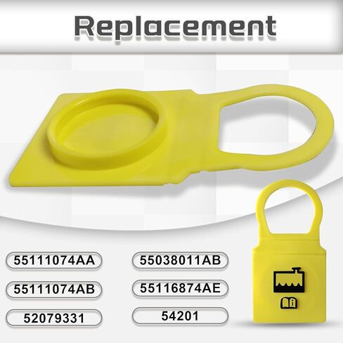 2PCS CARDAY CORKANT CORPSOIR CAPS ، استبدال قبعة سائل التبريد 55111074AA ، 55111074AB ، 52079331 ، 54201 ، متوافق مع Chrysler/Dodge/JP/R-AM in Saudi Arabia