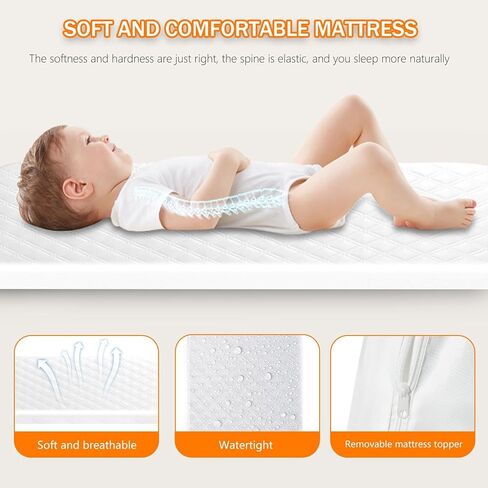 bassinet Baby ، Basside Bassinet for Baby ، bassinet charocking مع سلة التخزين والعجلات ، 6 ارتفاعات قابلة للتعديل وجميع جوانب الشبكات ، سرير الأطفال المحمولة للطفل الجديد للطفل الجديد in Kuwait