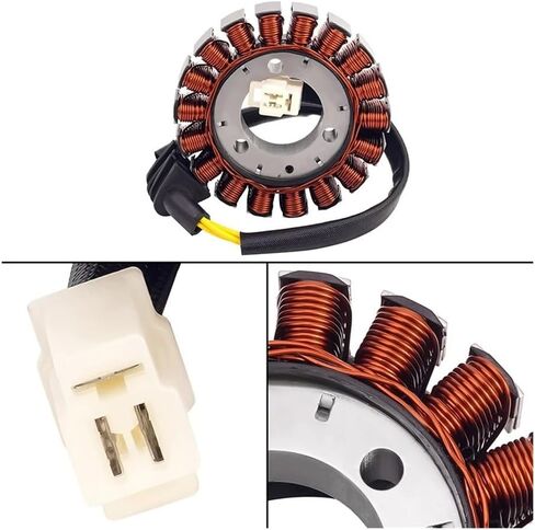 مجموعة محرك الدراجات النارية جزء ignitor لفائف Hond CB250 Jade250 Hornet 250 CBR250 MC19 1988-1989 MC22 1990-1994 31120-KAF-003 قطع الغيار in Saudi Arabia