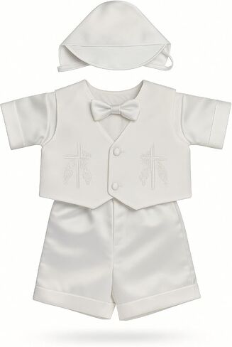 iGirlDress Baby Toddler Boys Christening Short Sleeve Set Infant-4T in Saudi Arabia