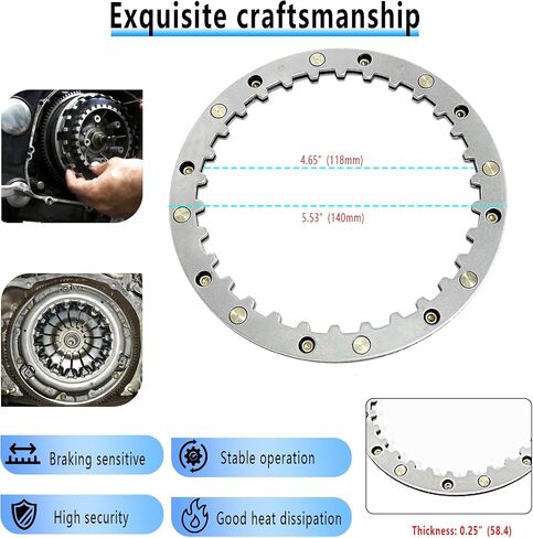 Clutch Spring Center Plate for 1985-1997 Big Twin Sportster XL 1991-2022 OEM#37977-90 in Saudi Arabia