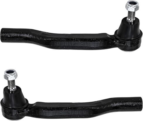 Detroit Axle - 10pc مجموعة التعليق الأمامي لـ Toyota 2011-2020 Sienna 4 INNER OUTER TIE ROD ينتهي 2 روابط بار 2 مفاصل الكرة السفلية 2 BOOTS 2012 2013 2015 2015 2017 2018 2018 Replace in Saudi Arabia