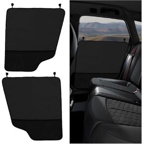 2PCS Car Door Protector for Dogs, Waterproof Anti-Scratch Vehicle Pet Door Covers with Storage Pockets, Auto Back Shield Pet Side Panel Guard Accessories, Universal for Most Cars (Gray) in Kuwait