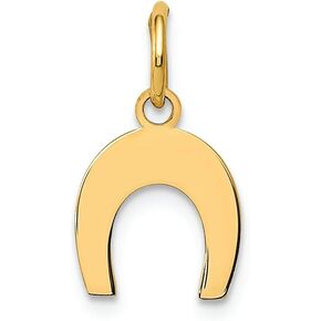 FJC Finejewelers 14k Yellow Gold Horseshoe Charm in Kuwait