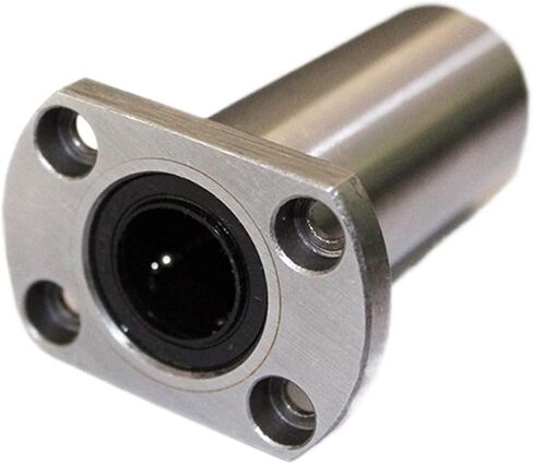 2pcs/lot. Round Flange Linear Ball Bearing Bushing for Linear Guide Rail Rod Round Shaft CNC Part LMH60UU in Saudi Arabia