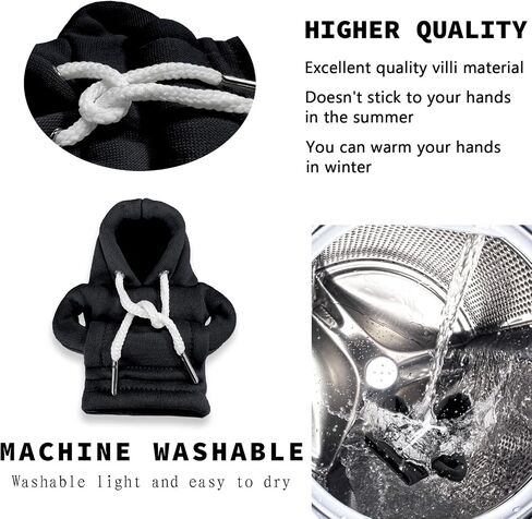 VVAG Gear Shift Hoodie ، Universal Shift Knob Hoodie ، 4.7 بوصة من حامي شيفتر عصا ، غطاء محرك السيارة المضحك ، غطاء محرك أقصى للسيارات (Purple) in Kuwait