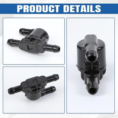 2PCS Wiper Washer Windshield Check Valve Replacement, OEM #85321-28020 Automotive Spray Jet Kit for Front Windshield Wiper Washer Nozzles, Fits RAV4, Camry, ES350 xB, etc. in Saudi Arabia