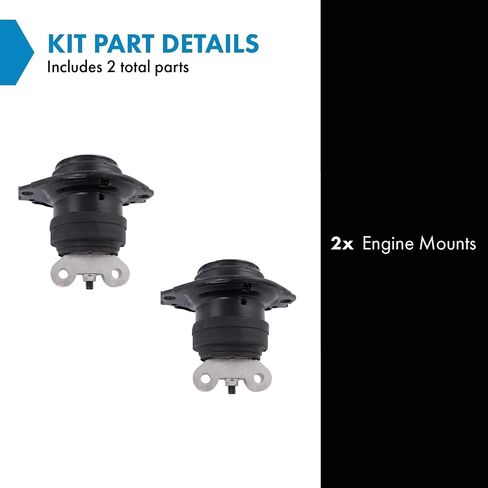 Front Engine Motor Mount Pair 2pc for Subaru H4 2.5 Impreza WRX Forester Baja in Saudi Arabia