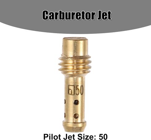 X AutoHaux Carburetor Jet لـ VM 18 Plot Pilot Jets 50 للدراجة الترابية Pit Potorcycle Carburetor Parts in Saudi Arabia