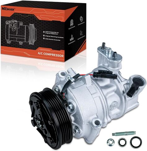 ضاغط تكييف الهواء و A/C القابض لضاغط A/C مع استبدال القابض لـ CH-Evy Cruze/Cruze Limited 1.4L L4 GAS DOHC 2012-2016 in Kuwait
