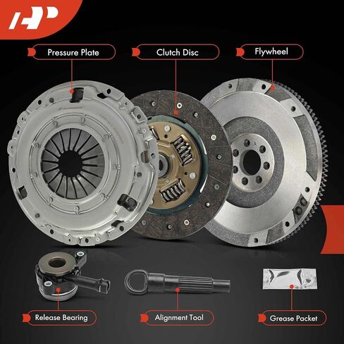 مجموعة القابض الناقل A-premium مع دولاب الموازنة متوافقة مع Mitsubishi Outlander Sport 2011-2018 ، Lancer 2008-2017 ، 2.0L 2.4L ، Men163878. in Saudi Arabia