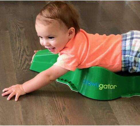 Tummy Time Mobility Toy for Infants 4-12 Months (Blue) in Saudi Arabia