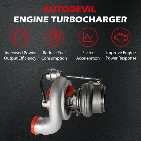 HE351CW Turbocharger Compatible with 2004-2007 Ram 2500 3500 5.9L Cummins Diesel, Turbo Replacement for 4036835 HY35W 4037001 in Saudi Arabia
