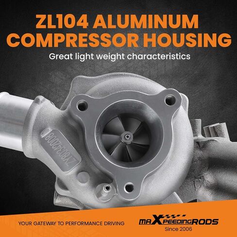 MaxPeedingrods K03 Turbo Turbocharger لـ Hyundai Veloster ، ل Kia Forte Forte5 2014-2017 ، 28231-2b700 ، سلسلة VL الأساسية in Saudi Arabia