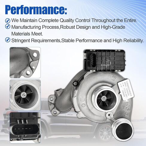 7773180001 Turbo GTB2056VK Turbocharger For 2009-2014 Mercedes Freightliner Sprinter Truck OM642 3.0L in Saudi Arabia