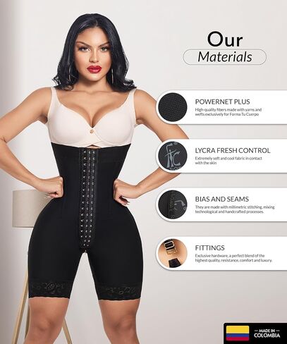 forma tu cuerpo fajas colombianas بدون أحزمة - ملكة فاخرة ، مملوك للبطن مع رافع بعقب in Kuwait
