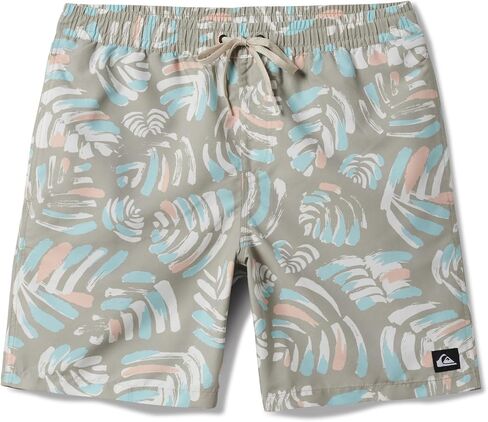 Quiksilver - Mens Everyday Mix Volley 17 Nb Shorts, Color Pale Aloe, Size: Large in Saudi Arabia