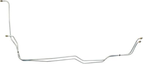 Inline Tube Compatible with 1969 Chevrolet Nova/SS V8 T350 5/16" Trans Cooler Lines 2pc, OE Steel in Kuwait