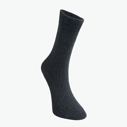 Bulusorganic 3 Pairs 98% Organic Cotton Crew Socks, Soft Breathable Non-Tight Seamless Casual Socks for Men & Women in Saudi Arabia
