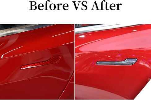 frani Exterior Door Handle Covers/Interior Door Switch Covers/Trunk Button Cover 3Pcs Black Designed for Tesla Model 3 Highland 2024-2026/Model Y Juniper 2025-2026 in Kuwait