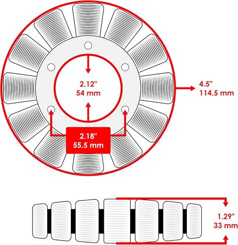 Caltric Stator متوافق مع Honda 31120-MB2-691 31120-MB2-690 31120-MB2-004 in Saudi Arabia