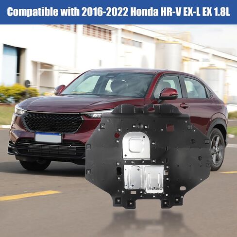 واقي درع دفقة المحرك متوافق مع Honda Accord 2022 2023، واقي علبة المحرك أسفل غطاء درع السيارة OEM 74114-T50-000 74114T50000، واقي دفقة المحرك in Kuwait