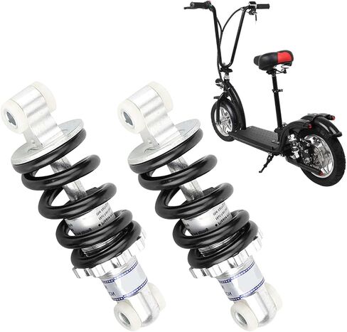 2Pcs 125mm Rear Shock Absorber, 750LBS Heavy-Duty Universal ATV Shock Set, Metal Spring Suspension Damper for Go-Kart, Scooter, Mini Bike, Dirt Bike, Off-Road Vehicles in Saudi Arabia