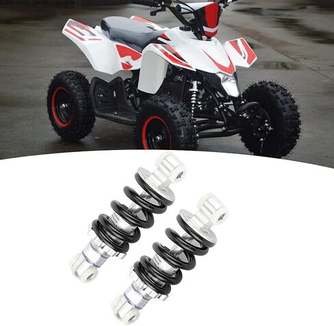 2Pcs 125mm Rear Shock Absorber, 750LBS Heavy-Duty Universal ATV Shock Set, Metal Spring Suspension Damper for Go-Kart, Scooter, Mini Bike, Dirt Bike, Off-Road Vehicles in Saudi Arabia