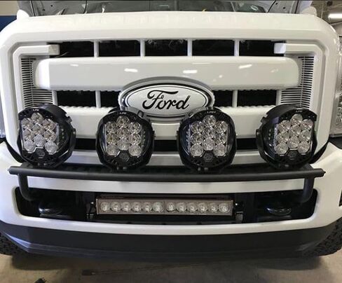 Baja Designs S8 20-inch LED Bar Bumper Light Kit for Ford F-250/350 Super Duty 2011-16 Truck (Driving/Combo; Clear) in Saudi Arabia