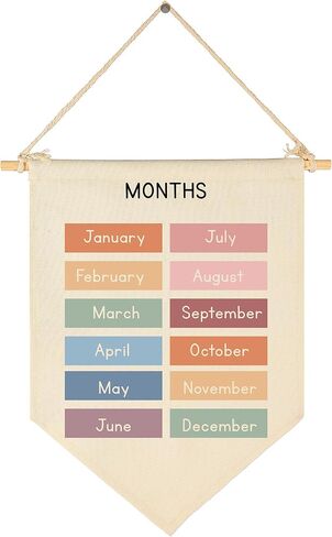 Classroom Decor-Homeschool Decor-Educational Flag Decor Gift for Kids Toddler Baby Boys Girls Newborn Toddler - Banner Wall Sign Gifts for Playroom Nursery Baby Room Bedroom Front Door-count to 100 in Saudi Arabia