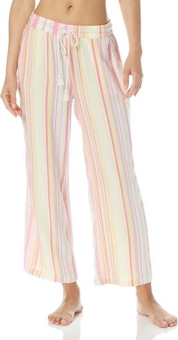 PJ Salvage womens Loungewear Staycation Stripe Cropped Pant in Saudi Arabia