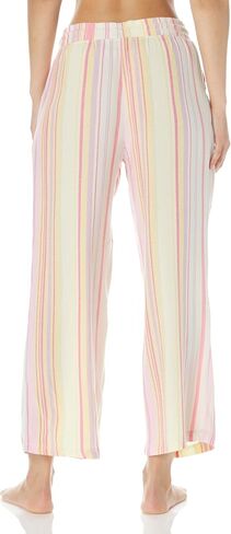 PJ Salvage womens Loungewear Staycation Stripe Cropped Pant in Saudi Arabia